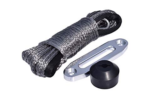 Corde de treuil 6mm anti-rupture en Kevlar 15m pour sécuriser vos dépannages difficiles