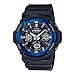 Casio G-SHOCK Reloj Analógico-Digital, Reloj radiocontrolado y solar, 20 BAR, Azul/Negro, para Hombre, GAW-100B-1A2ER