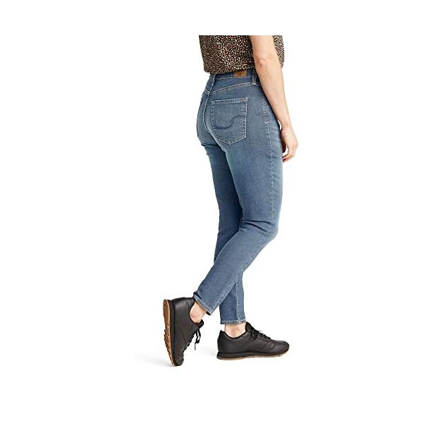 Signature-by-Levi-Strauss-Co-Gold-Label-Womens-Totally-Shaping-High-Rise-Skinny-Jeans Signature by Levi Strauss & Co. Gold Label Women's Totally Shaping High Rise Skinny Jeans (Available in Plus Size), Blue Ice, 14 Long