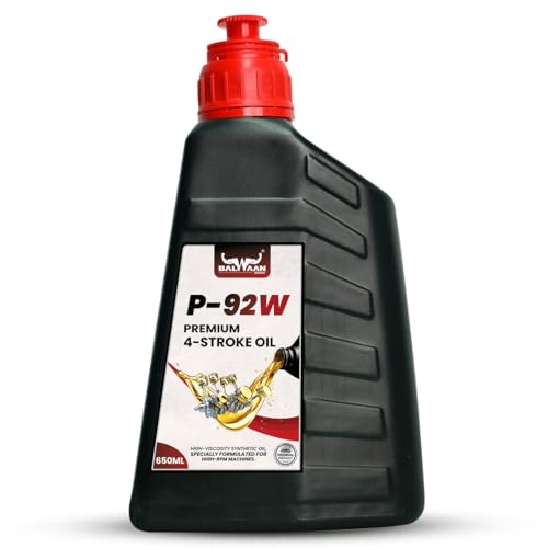 Image of Balwaan Krishi Premium 4-Stroke Engine Oil, 650ml | High Heat Stability | Rust Guard | All Weather Protection & Best for all 4-stroke engines up to 7.5 HP | P-92W