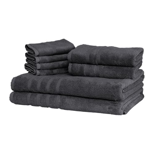 Mosobam 8pc Extra Large Bamboo Towel Set