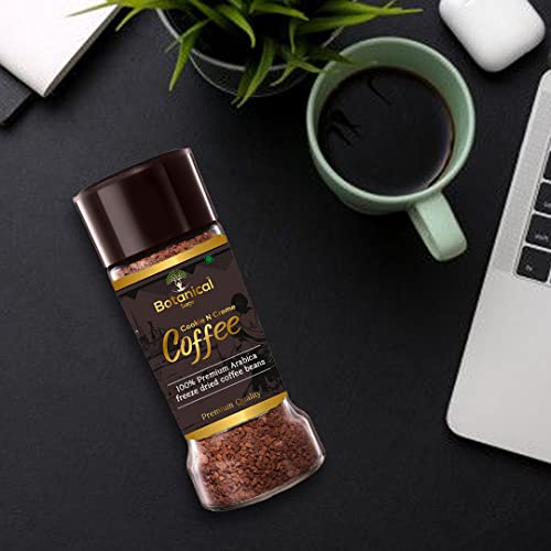 Image of Botanical sage- Cookie N Creme instant coffee | 100% Arabica freeze dried | Flavored coffee | 100g