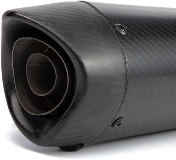 バイクマフラー Z900 炭素繊維マフラーと DB キラーユニバーサル