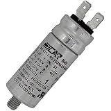condensador icar mlr25prl Diameter: 25mm, Height: 63mm Condensador de motor 1µF 450V 25x63mm Enchufe 6,3x0,8mm ICAR 1uF
