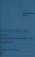 Probleme einer materialistischen Staatstheorie (Edition Suhrkamp ; 617) (German Edition) 3518006177 Book Cover