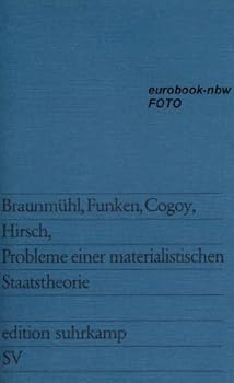 Paperback Probleme einer materialistischen Staatstheorie (Edition Suhrkamp ; 617) (German Edition) [German] Book