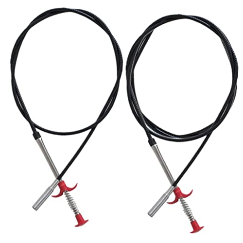 Didiseaon 2pcs Pipe Picker Flexible Grabber Tool Claw Flexible Claw Grabber Drain Clean Claw Trash Claw Grabber Bendable Hose Clip Gutter Cleaner Sink Dredge Tool Drain Pickup Tool Hook Pp