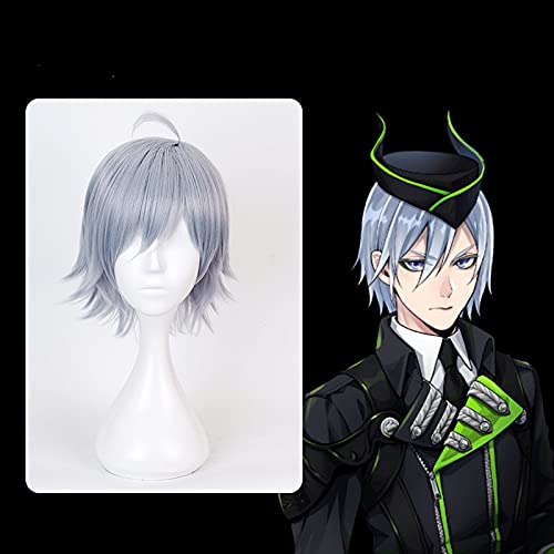 Amazon.co.jp: YXZCOS かつら 【ツイステッドワンダーランド: シルバー