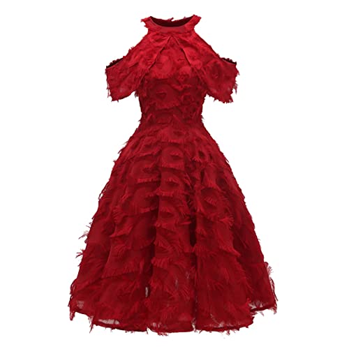 Tunique jean col suspendu femme et robe longue rose poudré chic coupe fluide