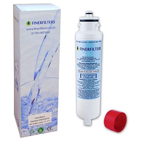 Finerfilters FF-177 Water Filter for Daewoo Fridge Cover