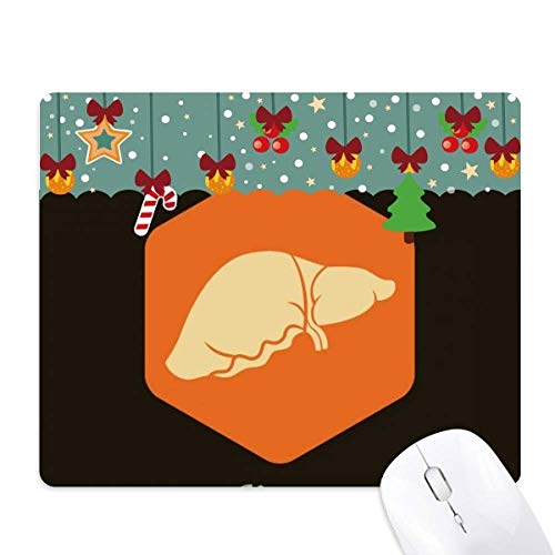 Alfombrilla de hígado naranja de goma, el regalo original de Navidad para tu zona de juego