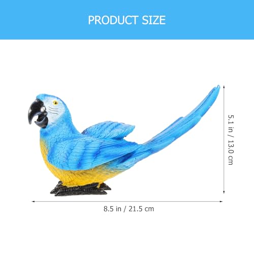 Figurine Perroquet pour Décoration Jardin et Balcon | Modèle Oiseau Résine Intérieur
