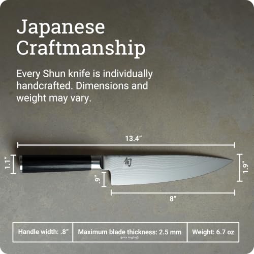 Shun Classic 8" Chef's Knife