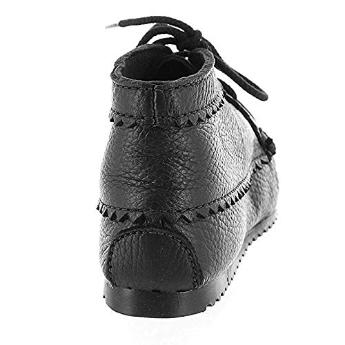 Minnetonka Chiffon Womens Boot 85 E Us Black #TOP6