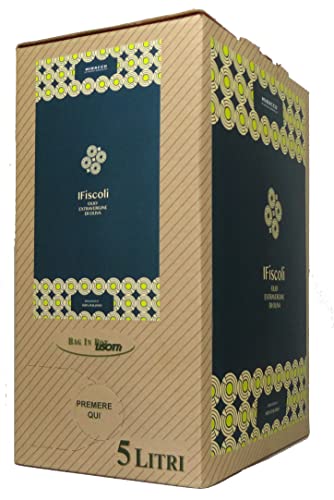 Bag in Box 5 Lt. 100% Huile d'Olive Extra Vierge Biologique Italienne Cover