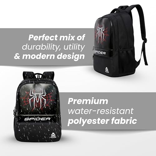Image of Goldfinch Laptop Backpack Bag for Men & Women | 25L Water Resistant with Hidden Pockets 2 Main Compartments, Front Chain Pocket, Multi Organizer for School, Office, Travel