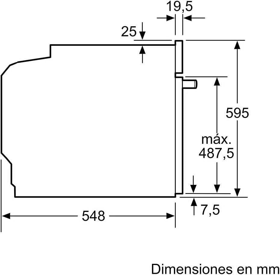 BALAY, 3HB5358A0, Horno 60 cm., Gris Antracita, Electrodomésticos Web