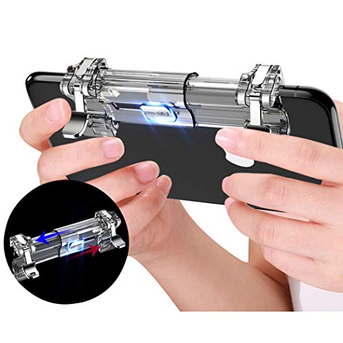 JUSTDOLIFE JUSTDOLIFE Mobile Game Controller Portable Trigger Grip for Smart Phone Cover