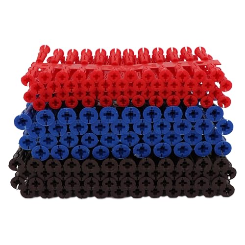 272 x Assorted Genuine Uno Rawl Plugs Universal Wall Expansion Screw Fixings, Multicolor