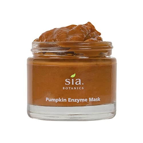 Sia Botanics Pumpkin, Glycolic And Sugar Cane Enzymatic Dermal Resurfacer, Exfoliating Facial Mask For Dullness, Fine Lines, Wrinkles And Uneven Skin Tone - 2.3 Ounce #TOP2