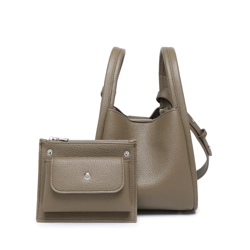Sac fourre-tout en cuir synthétique élégant avec finitions soignées pour femme