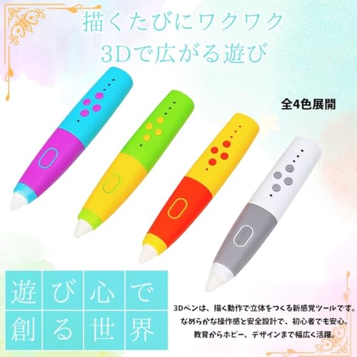 3Dペン 3Dプリンターペンセット DIYカーキット - 画像 5