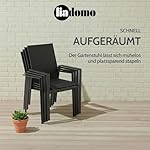 Balkon-Set Limbadi/Torano Aluminium Anthrazit