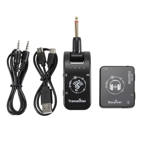 Jovryn 2.4GHz Wireless Earphone Monitor Transmission System Stage Audio Headphone Transmitter and Receiver