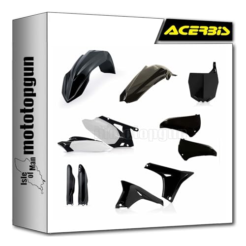 Plastique cassé ? Remplacer avec le cache carénage Acerbis bicolore YZF 450