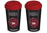Ideal como regalo. Pyramid International Game of Thrones - Taza De Viaje House Targaryen