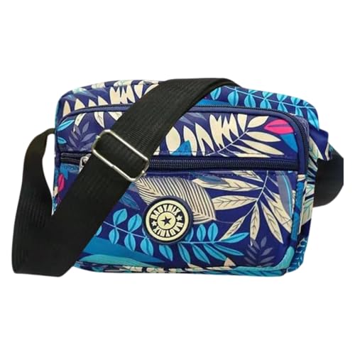 Image of MOMISY Women Mobile Messenger cellphone Bag Ladies Nylon Shoulder Cross Body Long Strap for College, Outing, Travelling, Work