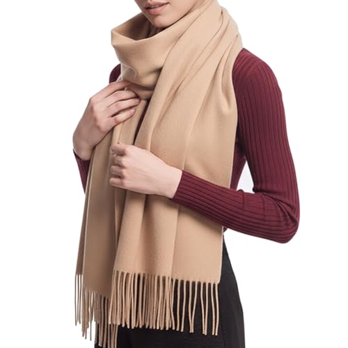 Châle élégant écharpe femme laine | Grand foulard d'hiver contre le froid