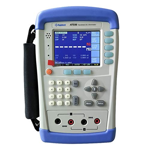 AT518 Micro Ohm Meter for Contacting Resistance Resistance Meter 10μΩ～20MΩ
