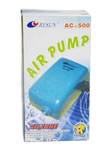 Compressor Bomba De Ar Resun Ac 500 1s 2,0w 110v Aquários
