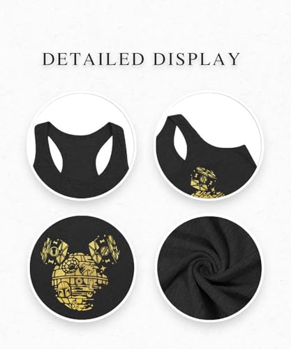 Magical Tank Top Women Magical Kingdom Tshirts Summer Casual Vacation Graphic Short Sleeve Vest4