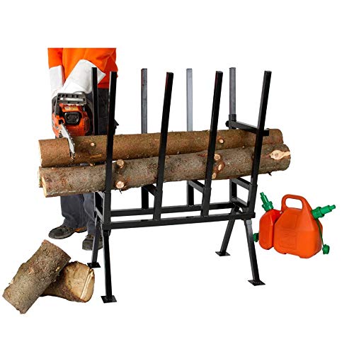 shunyi fashion Sägebock mit Feststellbügel - Sägebock Stahl, Kettensägebock, Sägevorrichtung Verstellbaren…