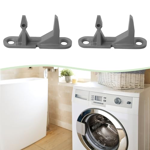 LT Easiyl 4 Stück Türriegel für Waschmaschine Ersatzteil 131763302 131763310 Kompatibel mit Frigidaire Kompatibel mit Electrolux-Waschmaschine (grau)