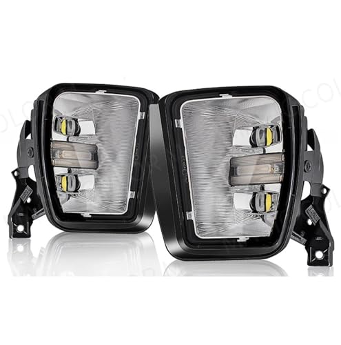 Feux anti-brouillard LED pour rouler la nuit en Dodge Ram 1500 de 2013 à 2018