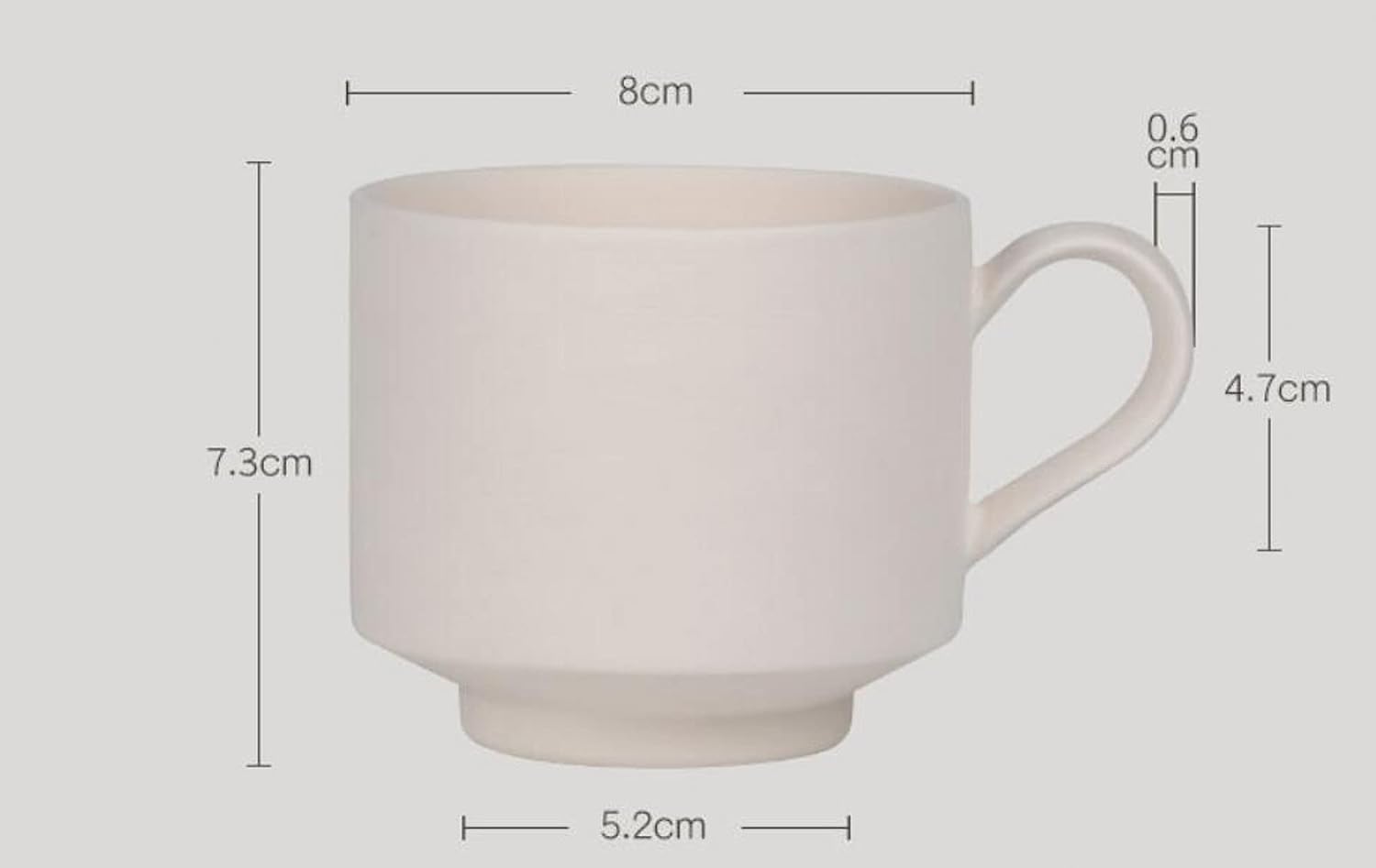 1Set Pottery Tools Potters Ceramic Mold Ceramic Forming Mold Plaster Molds DIY Handmade Home Decor Supplies - Cup, white
