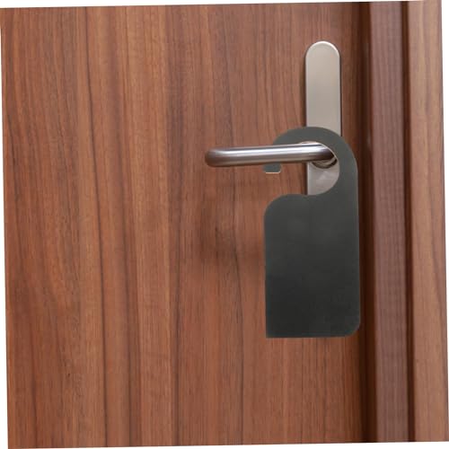 Letreros colgantes para puertas de madera sin terminar PRETYZOOM 3
