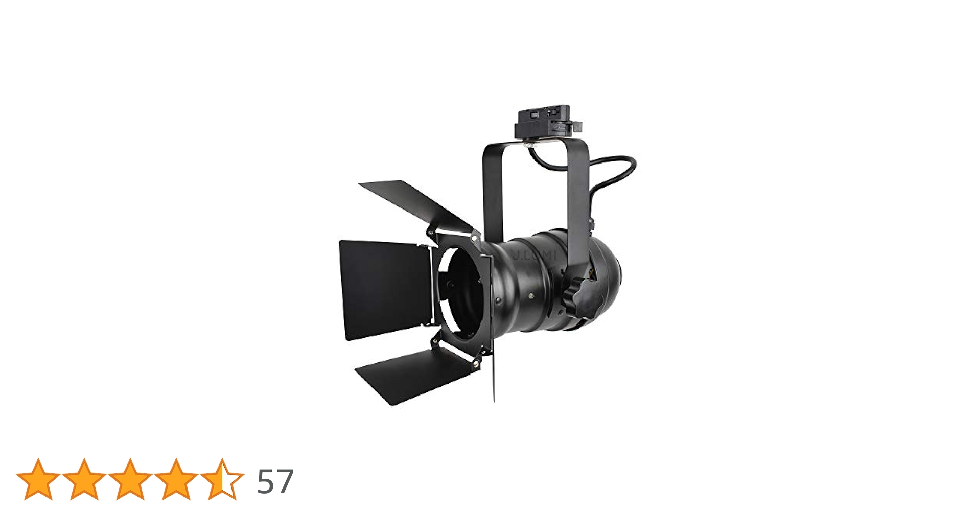 J.LUMI theatre style track light head TRK9000, Round can