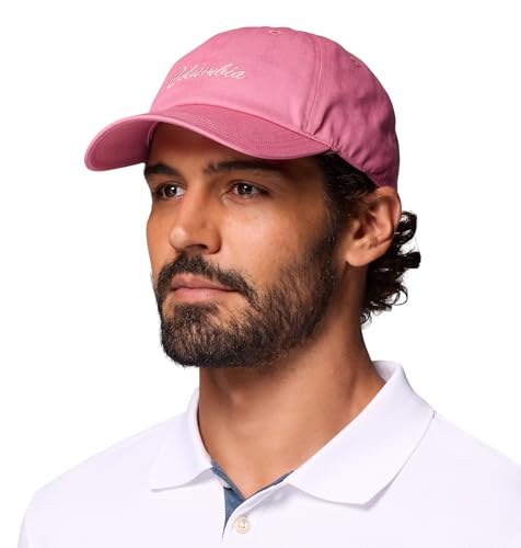Image of Columbia Unisex Provisions Ball Cap, Lemon Wash /Mountain Landscape