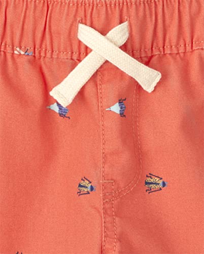 Image of The Children's Place Baby and Toddler Boys Print Pull on Jogger Shorts