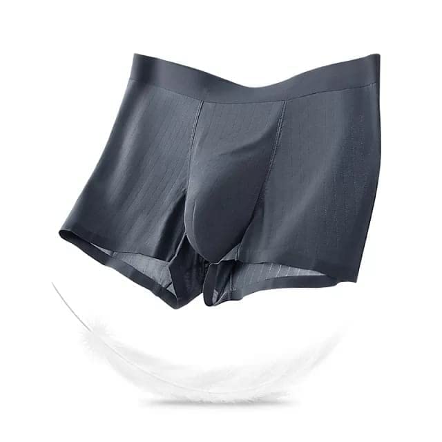 Image of Nyamah Sales Men's Ice-Silk Ultra-Soft Lycra Material Short | 3 Piece Mens Stretch Solid Briefs /Underwear (Multicolor)
