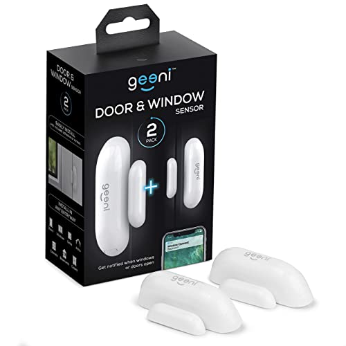 2 Pack Window/Door Sensors - with Smart Wi-Fi by Geeni - Used condition - CA$26.64