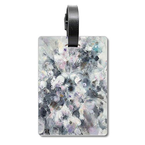 Étiquette pour sac de voyage style peinture artistique pour vos vacances