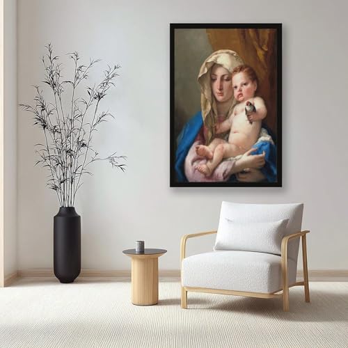 Impression sur toile Madonna solution decoration murale prete a poser pour salon