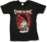 ETTUWSDFV ZHONGHUA Escape The Fate Ungrateful T-Shirt Black Manches Courtes(Medium)...