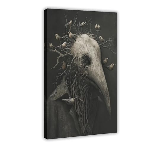 Plague Doctor Dreamscape – Dark Macabre City ​​​​map Scenery Landscape