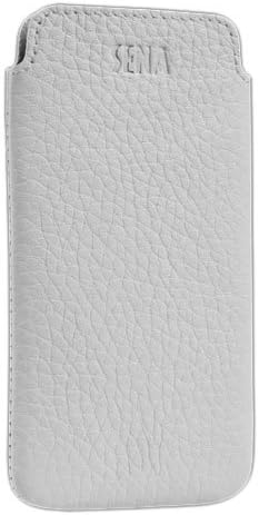 Sena 826614 Ultra Slim Leather Sleeve for iPhone 5 & 5s - 1 Pack - Retail Packaging - White